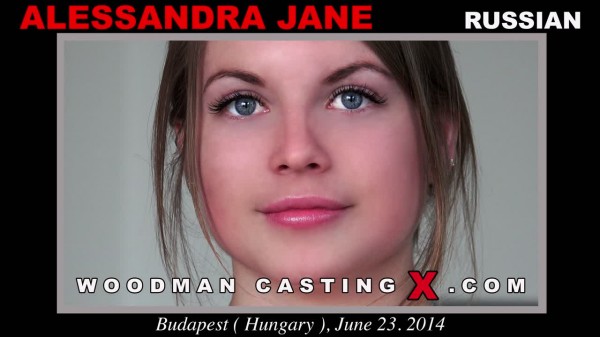 ALESSANDRA JANE All Girls In Woodman Casting X